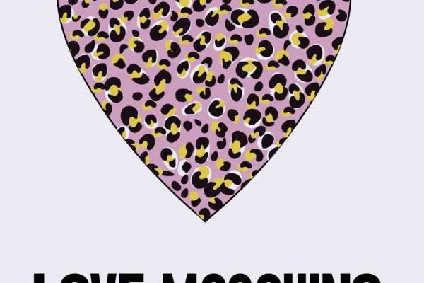 几何豹纹爱心字母MOSCHINO潮牌印花矢量图服装裁片T恤烫图印花花型素材