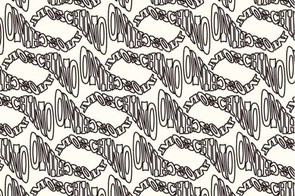 几何字母MOSCHINO图案拼接印花矢量图服装纺织数码印花花型素材