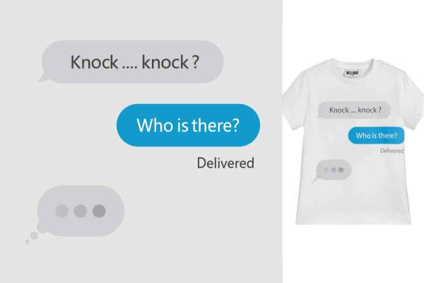 字母图案印花矢量图服装裁片T恤烫图印花花型素材