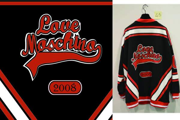 几何线条字母图案印花矢量图服装裁片T恤印花花型素材