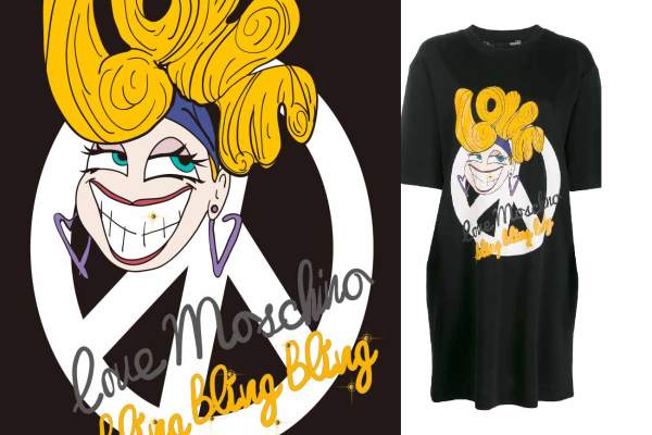 卡通图案人物字母印花矢量图服装裁片T恤烫图印花花型素材