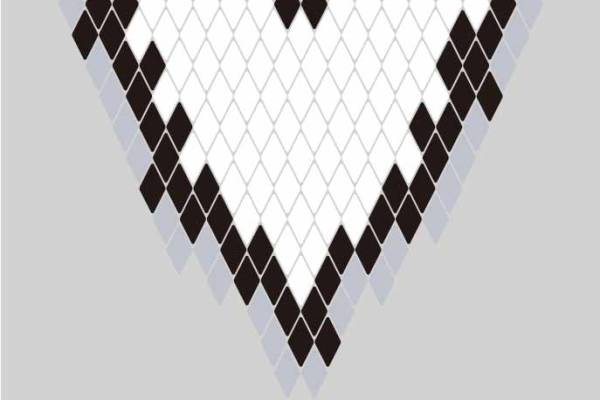 卡通潮牌字母MOSCHINO爱心印花矢量图服装裁片T恤烫图印花花型素材