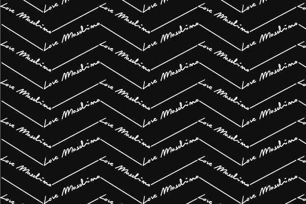 几何字母MOSCHINO图案拼接印花矢量图服装纺织数码印花花型素材