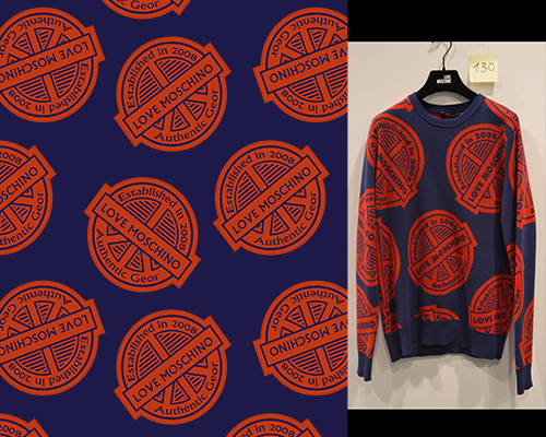 字母图案潮牌印花矢量图服装纺织面料数码印花花型素材