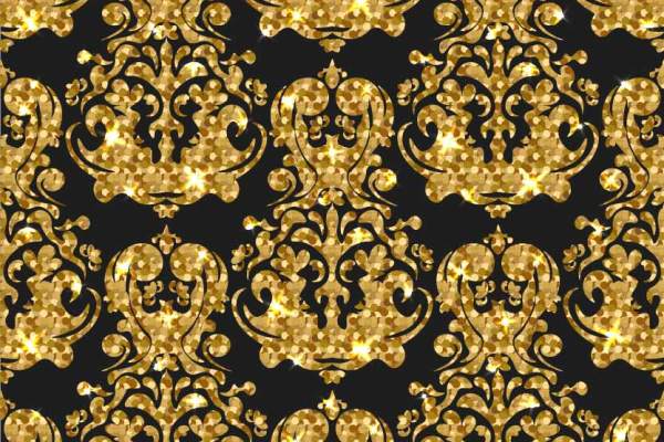 复古几何花纹印花矢量图服装纺织数码印花花型素材