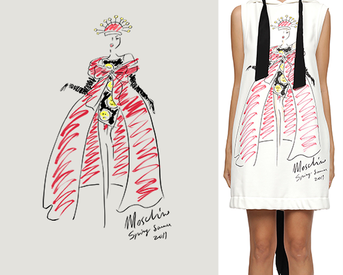 几何人物图案印花矢量图服装裁片T恤烫图印花花型素材