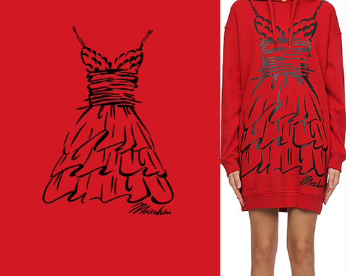 几何图案连衣裙印花矢量图服装裁片T恤烫图印花花型素材