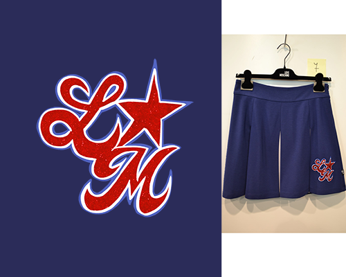 几何图案星星字母印花矢量图服装裁片T恤烫图印花花型素材