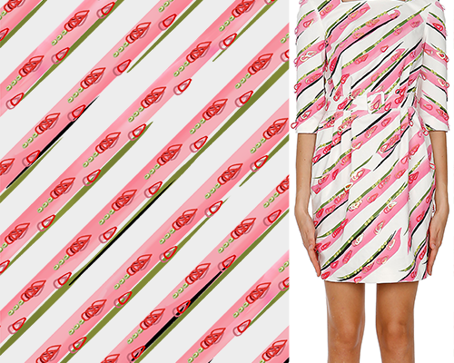 几何斜纹条子图案印花矢量图服装纺织数码印花花型素材