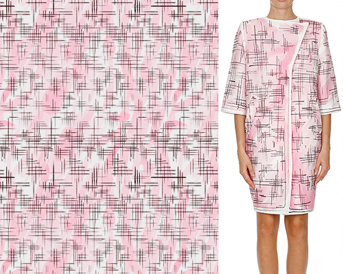 几何条纹图案印花矢量图服装纺织数码印花花型素材