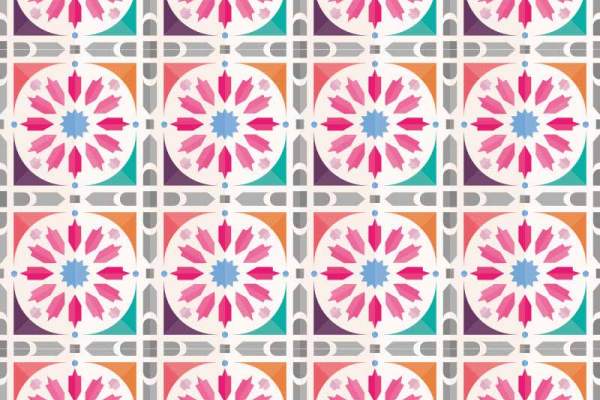 几何图案花纹印花矢量图服装纺织数码印花花型素材