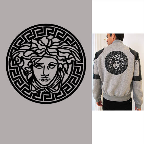 几何花纹潮牌范思哲印花花型服装裁片t恤烫图印花花型素材