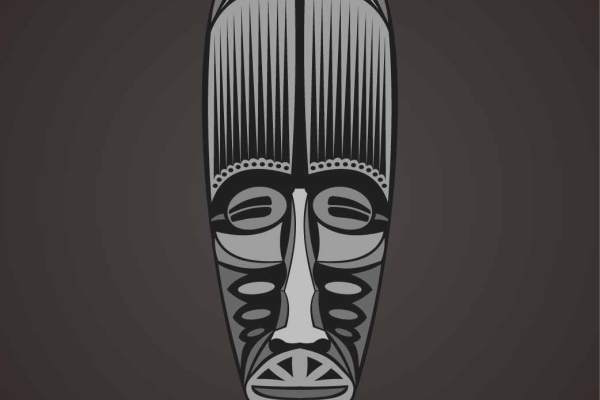 几何图案印花矢量图服装裁片T恤烫图印花花型素材