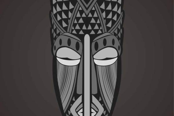 几何图案印花矢量图服装裁片T恤烫图印花花型素材