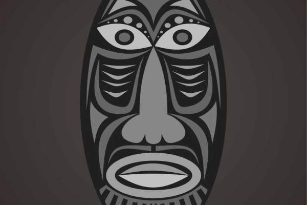 几何图案印花矢量图服装裁片T恤烫图印花花型素材