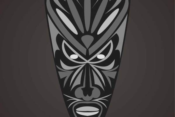 几何图案印花矢量图服装裁片T恤烫图印花花型素材