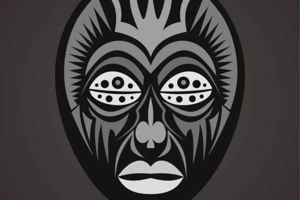 几何图案印花矢量图服装裁片T恤烫图印花花型素材