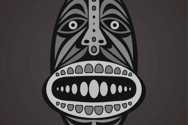 几何图案印花矢量图服装裁片T恤烫图印花花型素材