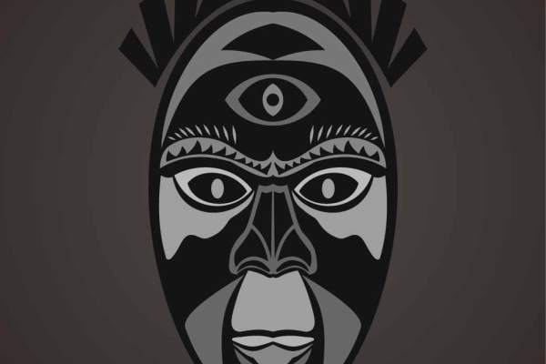 几何图案印花矢量图服装裁片T恤烫图印花花型素材