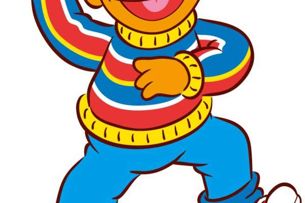 卡通动漫人物图案潮牌印花矢量图服装裁片T恤烫图印花花型素材