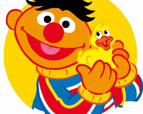 卡通动漫人物图案潮牌印花矢量图服装裁片T恤烫图印花花型素材