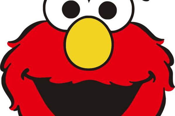 卡通动漫人物芝麻街图案字母潮牌印花矢量图服装裁片T恤烫图印花花型素材