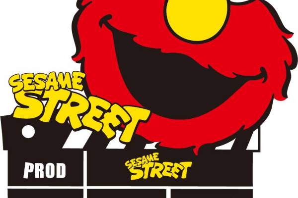 卡通动漫人物芝麻街图案字母潮牌印花矢量图服装裁片T恤烫图印花花型素材