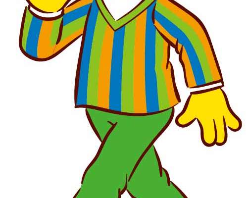 卡通动漫人物芝麻街图案潮牌印花矢量图服装裁片T恤烫图印花花型素材