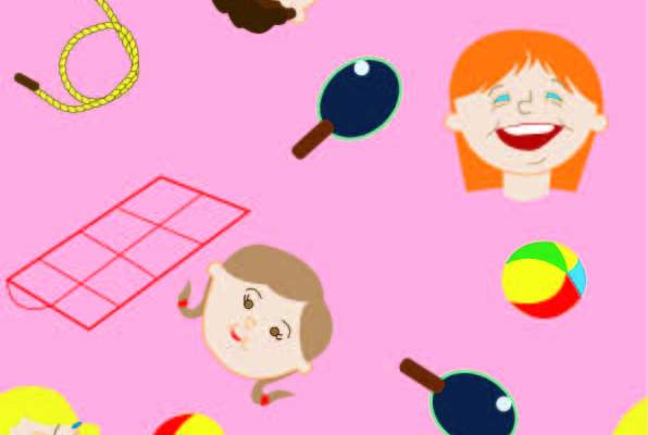 卡通人物图案印花矢量图服装纺织数码印花花型素材