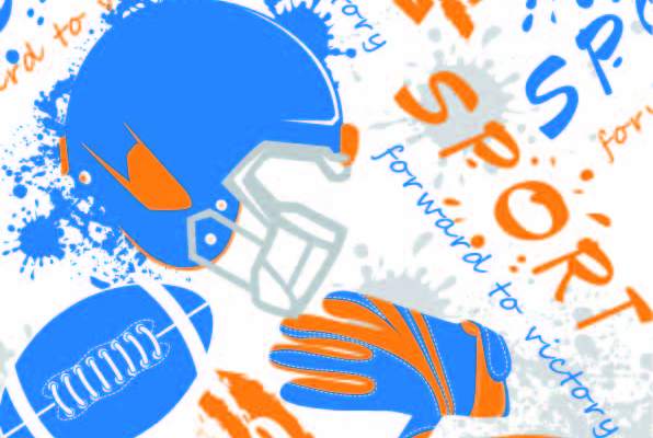 运动风几何涂鸦棒球印花矢量图服装纺织数码印花花型素材