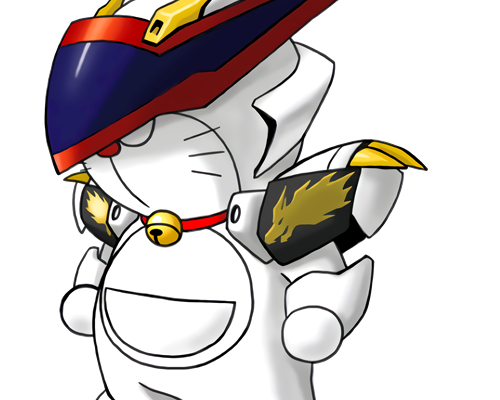 哆啦A梦魔神英雄坛印花图案服装裁片T恤烫图印花花型素材