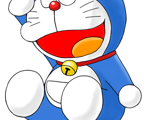 哆啦A梦飞行蜻蜓印花图案服装裁片T恤烫图印花花型素材