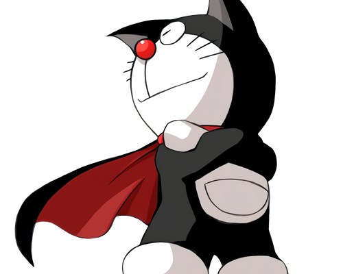 哆啦A梦印花图案服装裁片T恤烫图印花花型素材