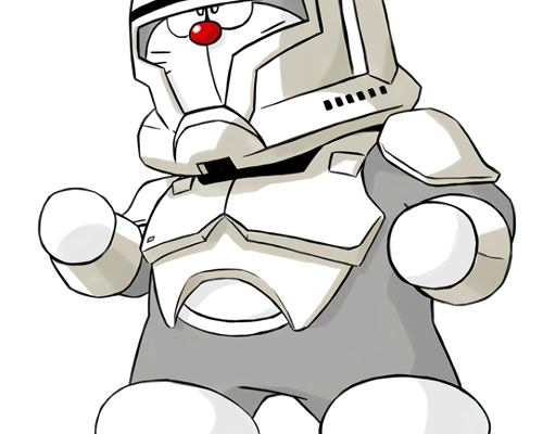 哆啦A梦印花图案服装裁片T恤烫图印花花型素材