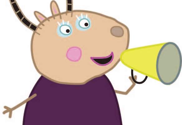 卡通动漫小猪佩奇印花矢量图服装裁片T恤烫图印花花型素材