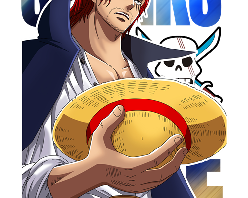 卡通海贼王印花图案服装裁片T恤印花花型素材