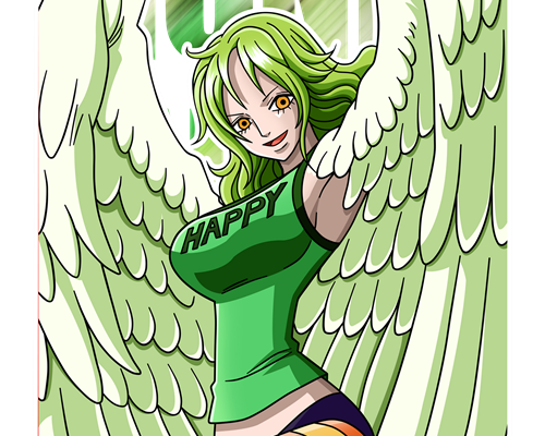 卡通海贼王印花图案服装裁片T恤印花花型素材