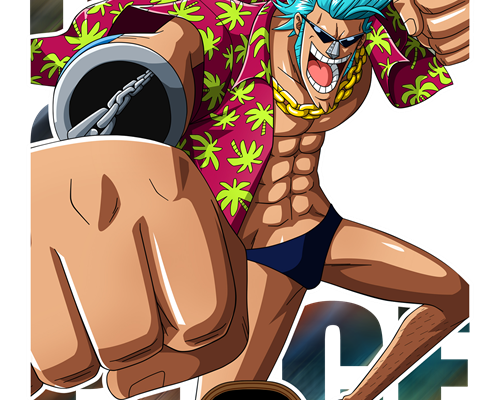 卡通海贼王印花图案服装裁片T恤印花花型素材