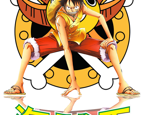 卡通海贼王印花图案服装裁片T恤印花花型素材