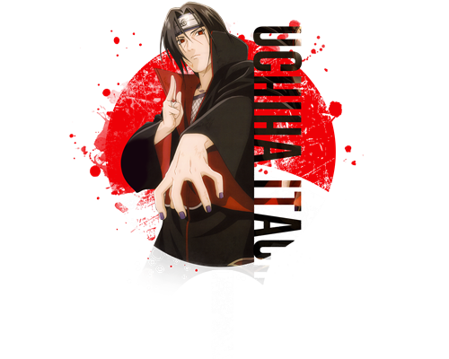 卡通动漫火影忍者印花图案服装裁片T恤印花花型素材