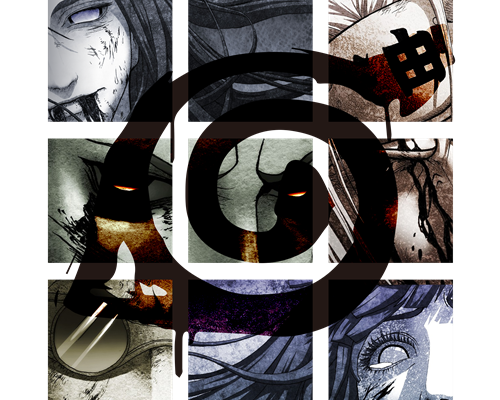 卡通动漫火影忍者印花图案服装裁片T恤印花花型素材