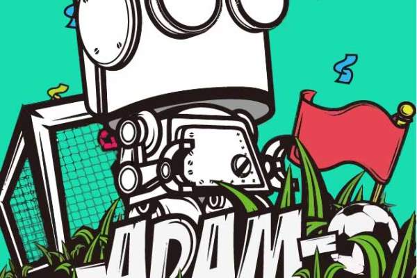 卡通人物图案嘻哈风印花矢量图服装裁片T恤烫图印花花型素材