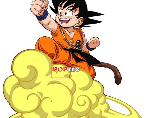 卡通动漫七龙珠悟空印花图案服装裁片T恤印花花型素材