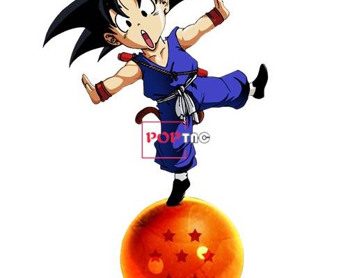 卡通动漫七龙珠悟空神龙印花图案服装裁片T恤印花花型素材