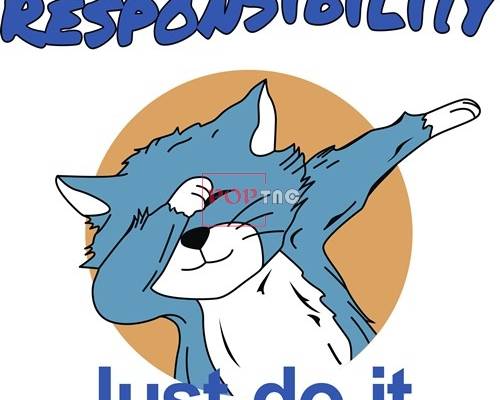 卡通动物小猫字母印花矢量图服装裁片T恤烫图印花花型素材