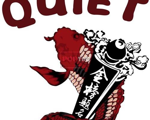 金榜题名鲤鱼潮牌印花矢量图服装裁片T恤烫图印花花型素材