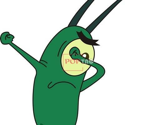 卡通动漫痞老板印花矢量图服装裁片T恤烫图印花花型素材