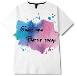 色彩涂鸦字母舞印花图案服装裁片T恤全身印印花花型素材