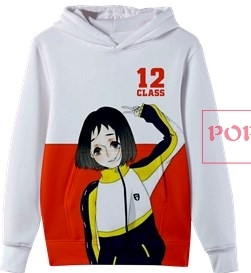 卡通人物字母印花图案服装裁片T恤班服全身印印花图案素材