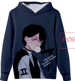 卡通人物字母印花图案服装裁片T恤班服卫衣情侣服全身印印花图案素材